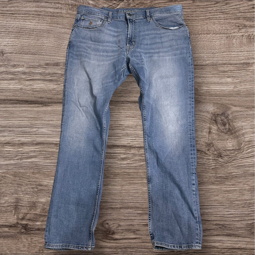 US Polo Assn Jeans Mens‎ 40x32(FitsActivate/Stretch Straight Leg Blue Denim